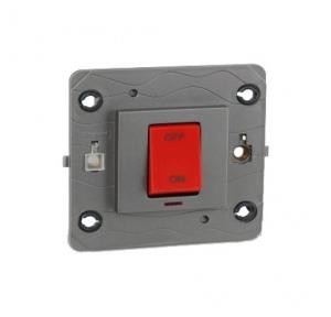 Legrand Arteor Magnesium Switch With Indicator, 1/2 M, 5737 30